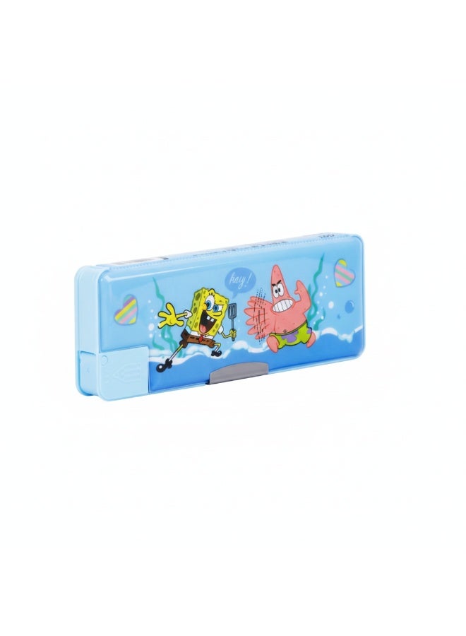 Deli Cartoon Character Pencil Box for Kids Assorted Colors - Image 4